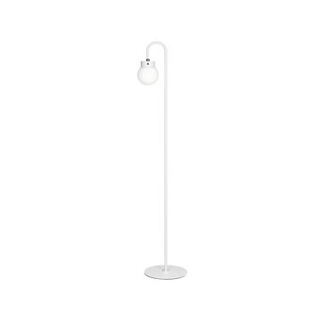 Hansa Lampadaire à LED rechargeable Flare bubble, blanc mat