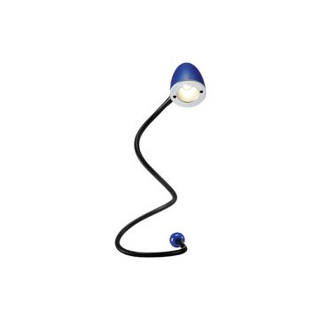 Hansa Lampe à LED USB Snake, bleu nuit