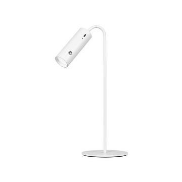 Hansa Lampe de bureau à LED rechargeable Flare spot, blanc