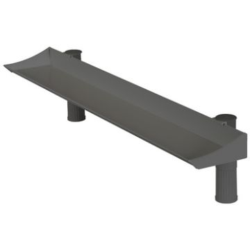 Hansa Support de rangement pour bureau Uno Top Board, noir