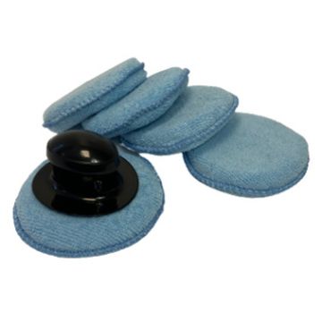 IWH Disque microfibre pour voiture, avec poignée amovible