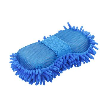 IWH Eponge microfibre, 250 x 120 x 60 mm, bleu