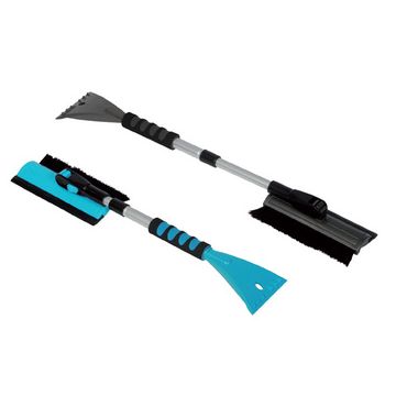 IWH Gratte-givre avec balai à neige, 520 - 670 mm