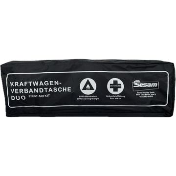 IWH KFZ-Verbandtasche Duo, Inhalt DIN 13164, schwarz