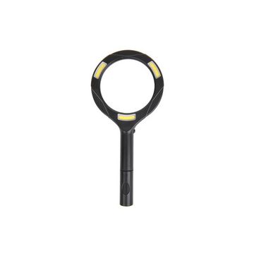 IWH Loupe avec éclairage LED COB, noir