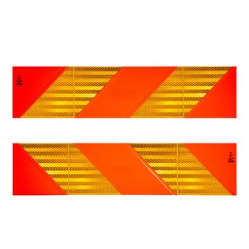 IWH Plaque réfléchissante arrière de tracteurs, 565 x 130 mm