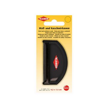 KLEIBER Peigne pour laine & cachemire, en plastique, noir KLEIBER Peigne pour laine & cachemire, en plastique, noir