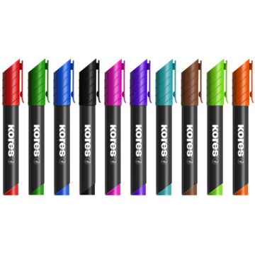 Kores Marqueur permanent "K MARKER", pointe ogive, orange