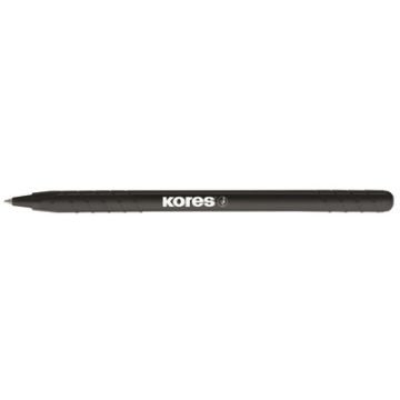 Kores Stylo à bille jetable K-Pen Super Slide K0, noir