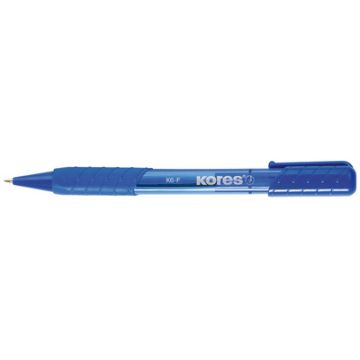 Kores stylo à bille rétractable jetable K-PEN K6, M, rouge