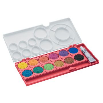 LAMY Boîte de pastille de peinture aquaplus, rouge