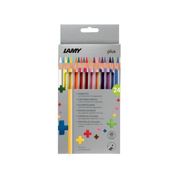 LAMY Crayon de couleur triangulaire plus, étui carton de 24
