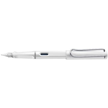 LAMY Stylo à plume safari white, taille de plume: M