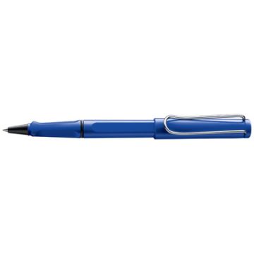 LAMY Stylo roller safari blue, avec cartouche d'encre