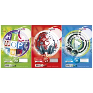 LANDRÉ Feuillets mobiles "pro terra",  A4, uni