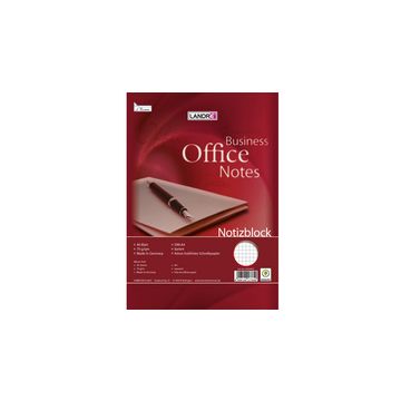 LANDRÉ bloc-notes à spirale, format A5, 40 feuilles,