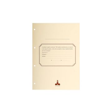 LE DAUPHIN Recharge pour classeur juridique, 297 x 210 mm