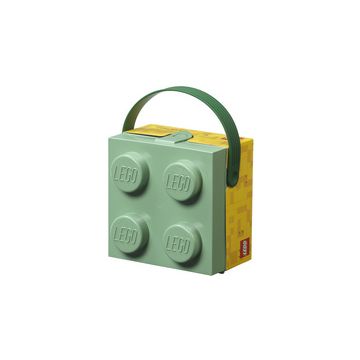 LEGO Boîte à goûter avec poignée, vert sable
