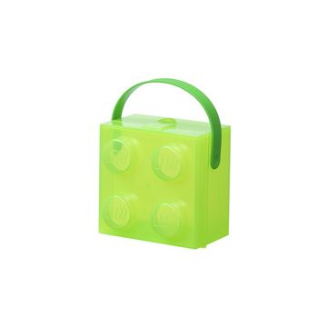 LEGO Boîte à goûter avec poignée, vert translucide