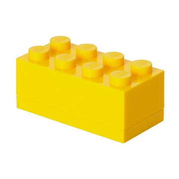 LEGO Boîte à snack MINI BOX 8, 110 ml, jaune