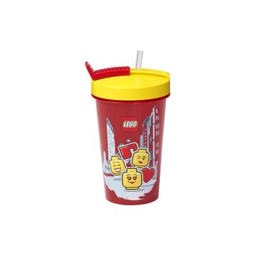 LEGO Gobelet avec paille ICONIC GIRL, 0,5 litre