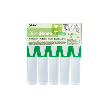 LEINA Ampoule de rinçage oculaire QuickRinse, 5 x 20 ml