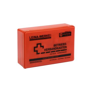 LEINA Betriebsverbandkasten, Inhalt DIN 13157, orange