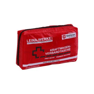 LEINA KFZ-Verbandtasche Compact, Inhalt DIN 13164, rot