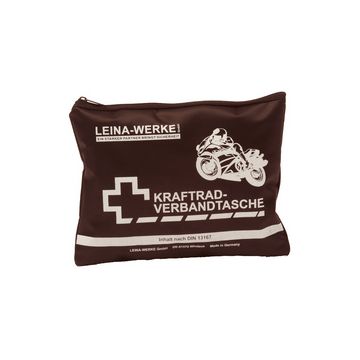 LEINA Kraftrad-Verbandtasche, Inhalt DIN 13167, schwarz