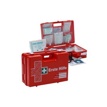 LEINA Mallette de premiers secours SAN, contenu DIN 13157,