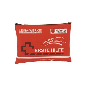LEINA Mobiles Erste-Hilfe-Set, 24-teilig, Nylon, rot