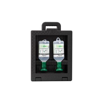 LEINA Station de rinçage oculaire IBOX, 2x 500ml de solution