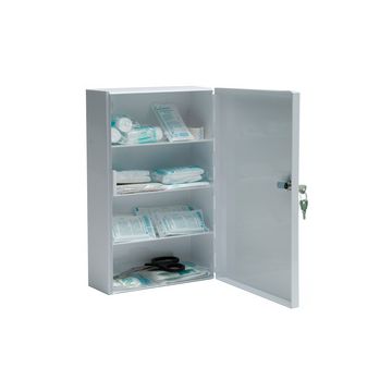 LEINA Verbandschrank C, Inhalt DIN 13157, weiß
