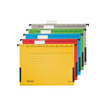 LEITZ ALPHA Hängetasche, A4, mit Fröschen, gelb x5 LEITZ ALPHA Hängetasche, A4, mit Fröschen, gelb x5