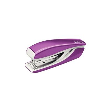 LEITZ Agrafeuse Mini Nexxt WOW 5528, en boîte, violet métal