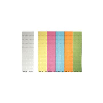 LEITZ Blanko-Beschriftungsschildchen, (B)60 x (H)21 mm, rot