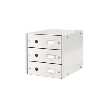 LEITZ Bloc de classement Click & Store WOW, blanc