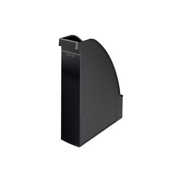 LEITZ Boîte à pans coupés Plus, A4, en polystrène, noir