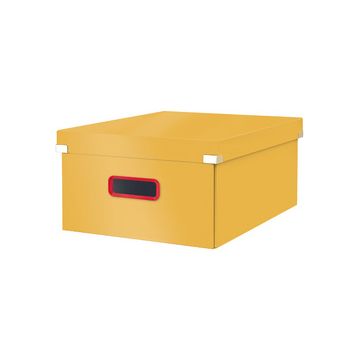 LEITZ Boîte de rangement Click & Store Cosy L, jaune