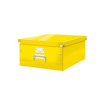 LEITZ Boîte de rangement Click & Store WOW, A3, jaune