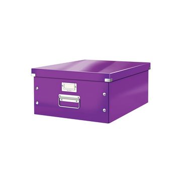 LEITZ Boîte de rangement Click & Store WOW, A3, violet