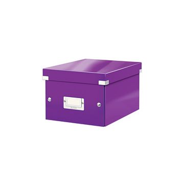 LEITZ Boîte de rangement Click & Store WOW, A5, violet