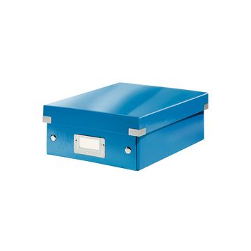 LEITZ Boîte de rangement Click & Store WOW, grand, bleu