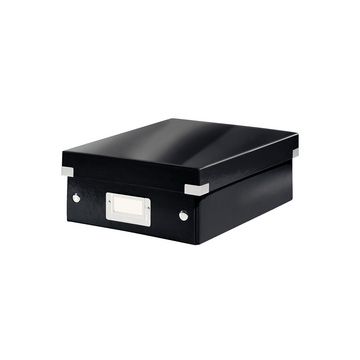 LEITZ Boîte de rangement Click & Store WOW, grand, noir