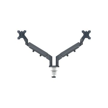 LEITZ Bras double pour écrans Ergo Dual, gris foncé