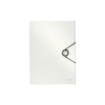 LEITZ Chemise à élastique Solid, A4, PP, blanc