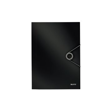 LEITZ Chemise à élastique Solid, A4, PP, noir