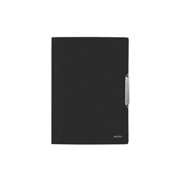 LEITZ Chemise à élastique Style, A4, PP, noir satin