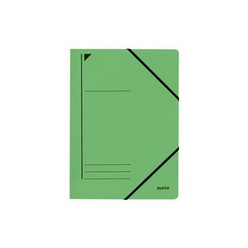 LEITZ Chemise à élastique, format A4, carton, vert