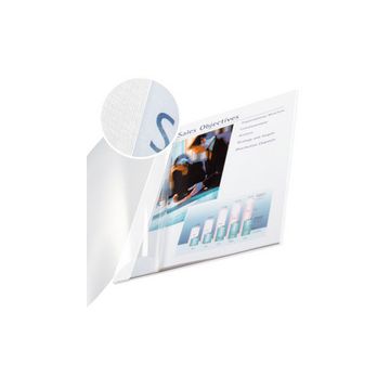 LEITZ Chemise pour reliure impressBind, A4, 10,5 mm, blanc